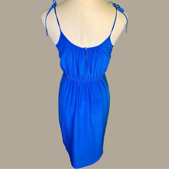 Madewell ‘Skyway 100% Silk Tie-Strap Cami Dress’ in Royal Blue Size 0 - Picture 11 of 15